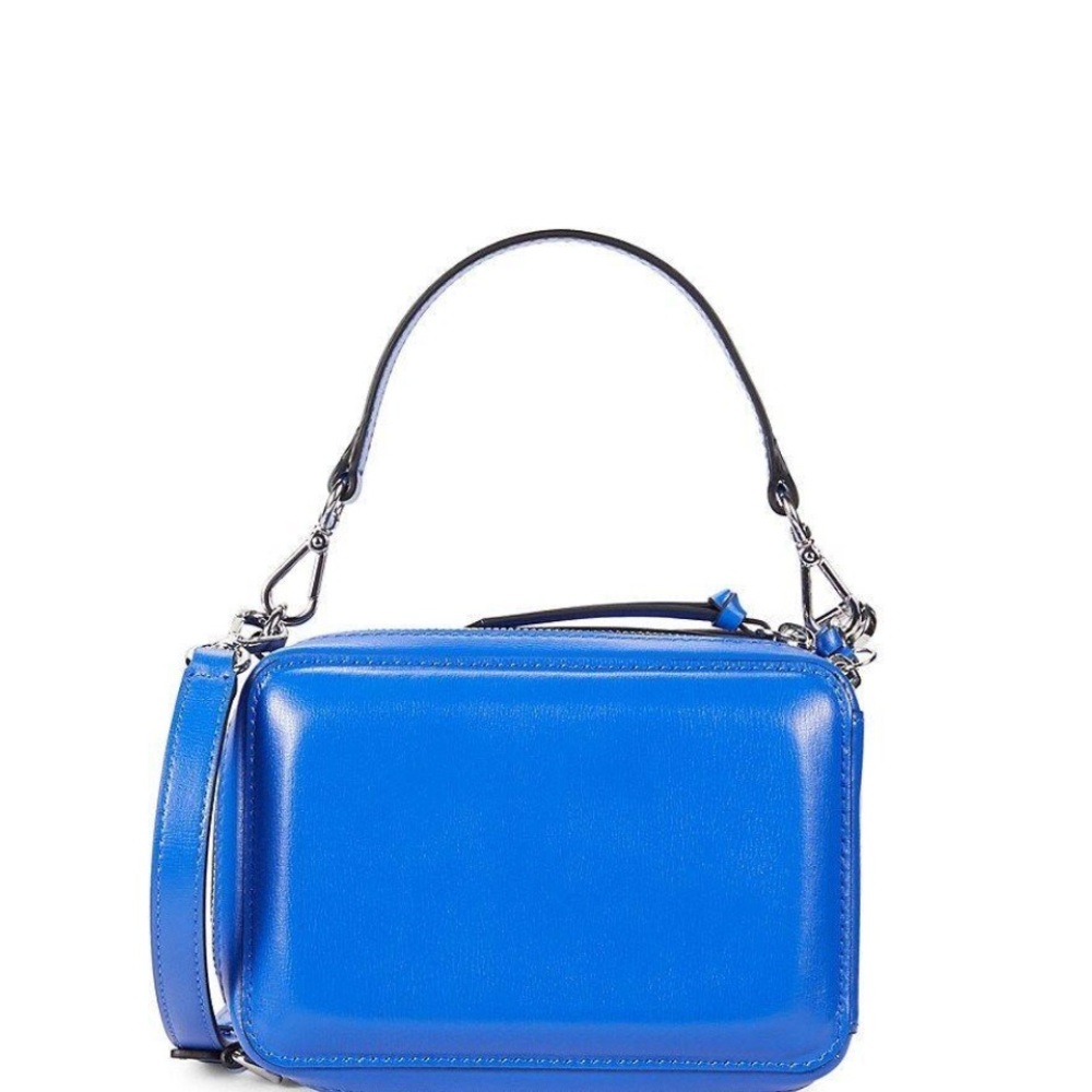 Ganni Blue Banner Camera Bag